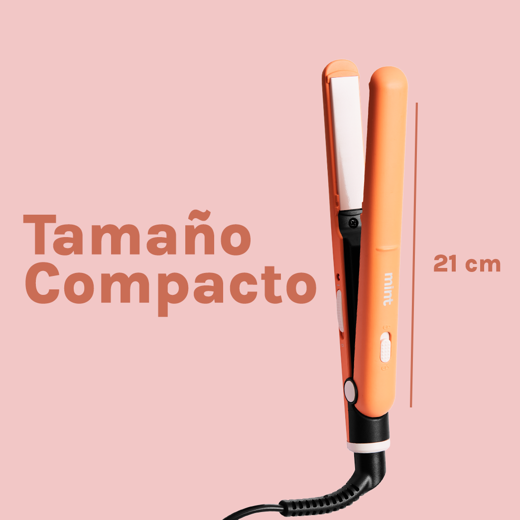 Mini Alisador 2 en 1 Naranja Mint
