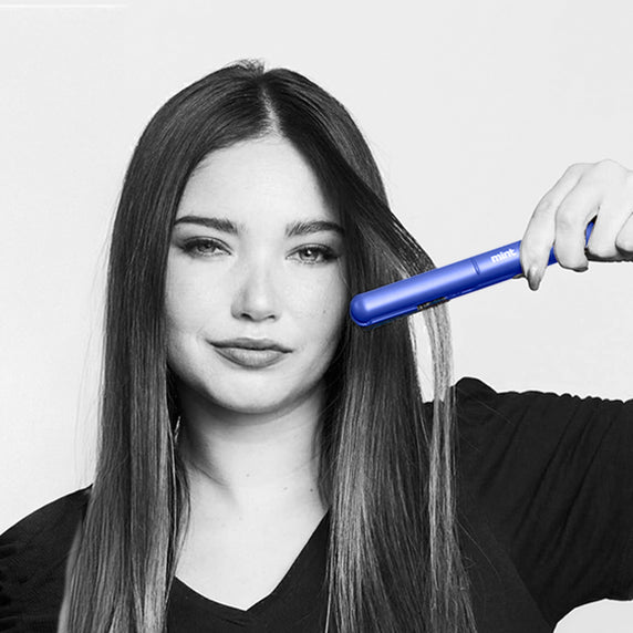 Mini Alisador 2 en 1 Morado Mint