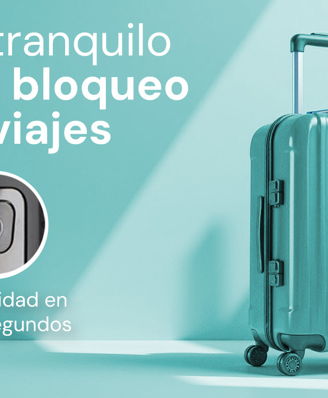 Ideal para viajar, seguro en segundos