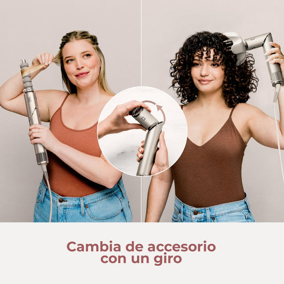 Secador Multistyler Flexstyle 5 en 1 Silver HD446SLEU Shark