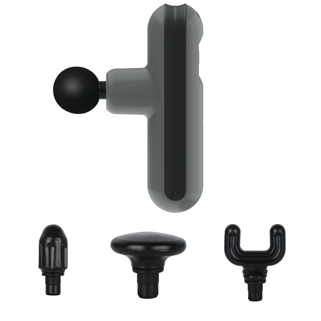 Pistola para masajes y Recovery Recargable Gris Ozu