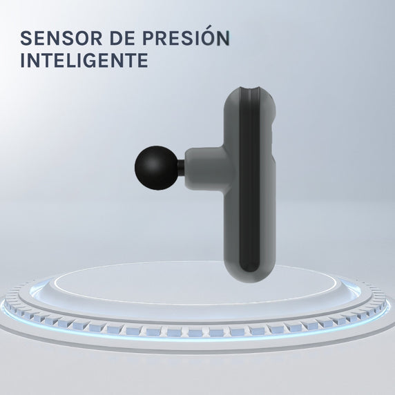 Pistola para masajes y Recovery  Recargable Gris Ozu