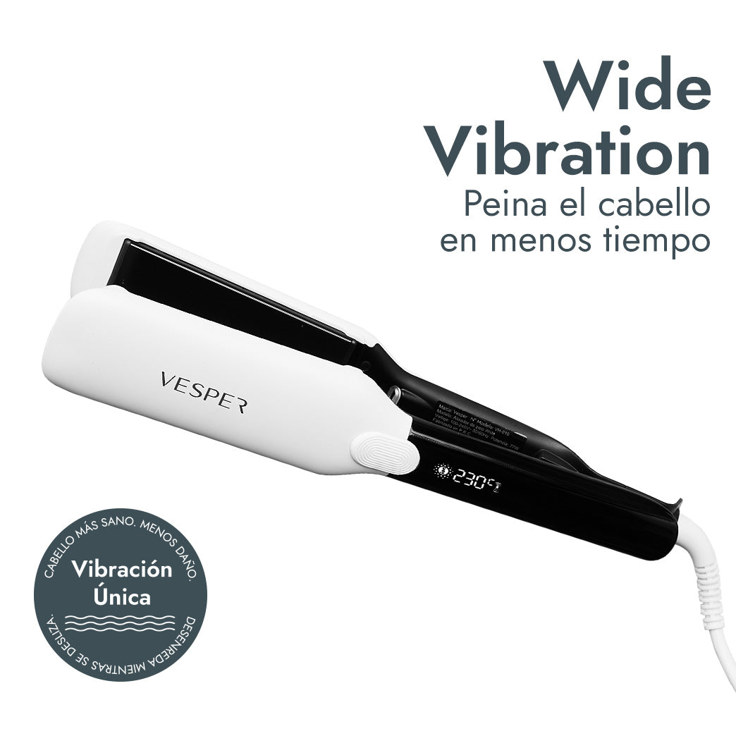 Alisador de Pelo Wide Vibration Vesper