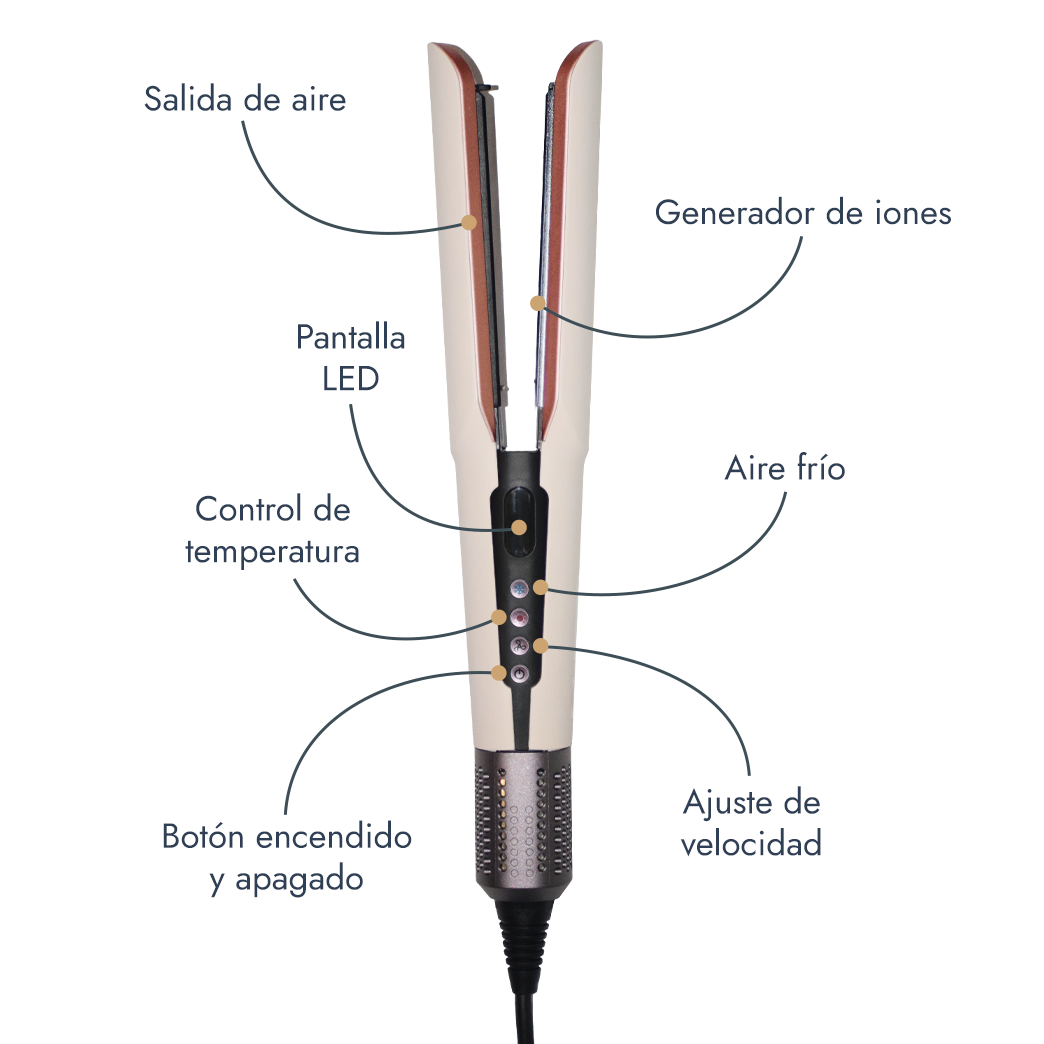 Alisador de Aire Blowout Vesper Pro