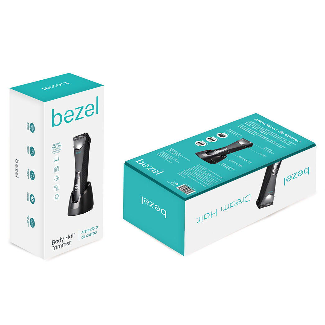 Afeitadora corporal Recargable Bezel