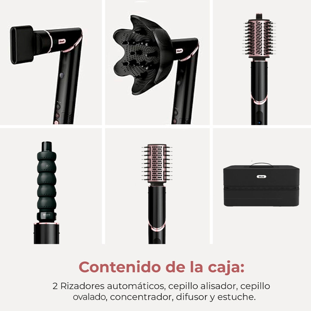 Secador Multistyler Flexstyle 5 en 1 Negro HD446EU Shark