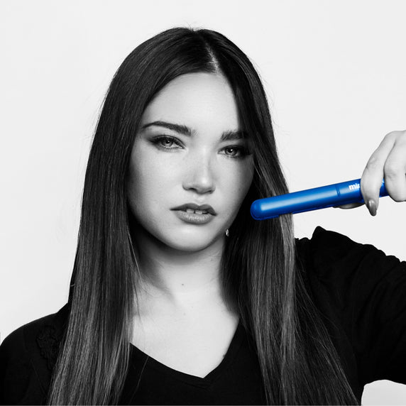 Mini Alisador 2 en 1 Azul Mint