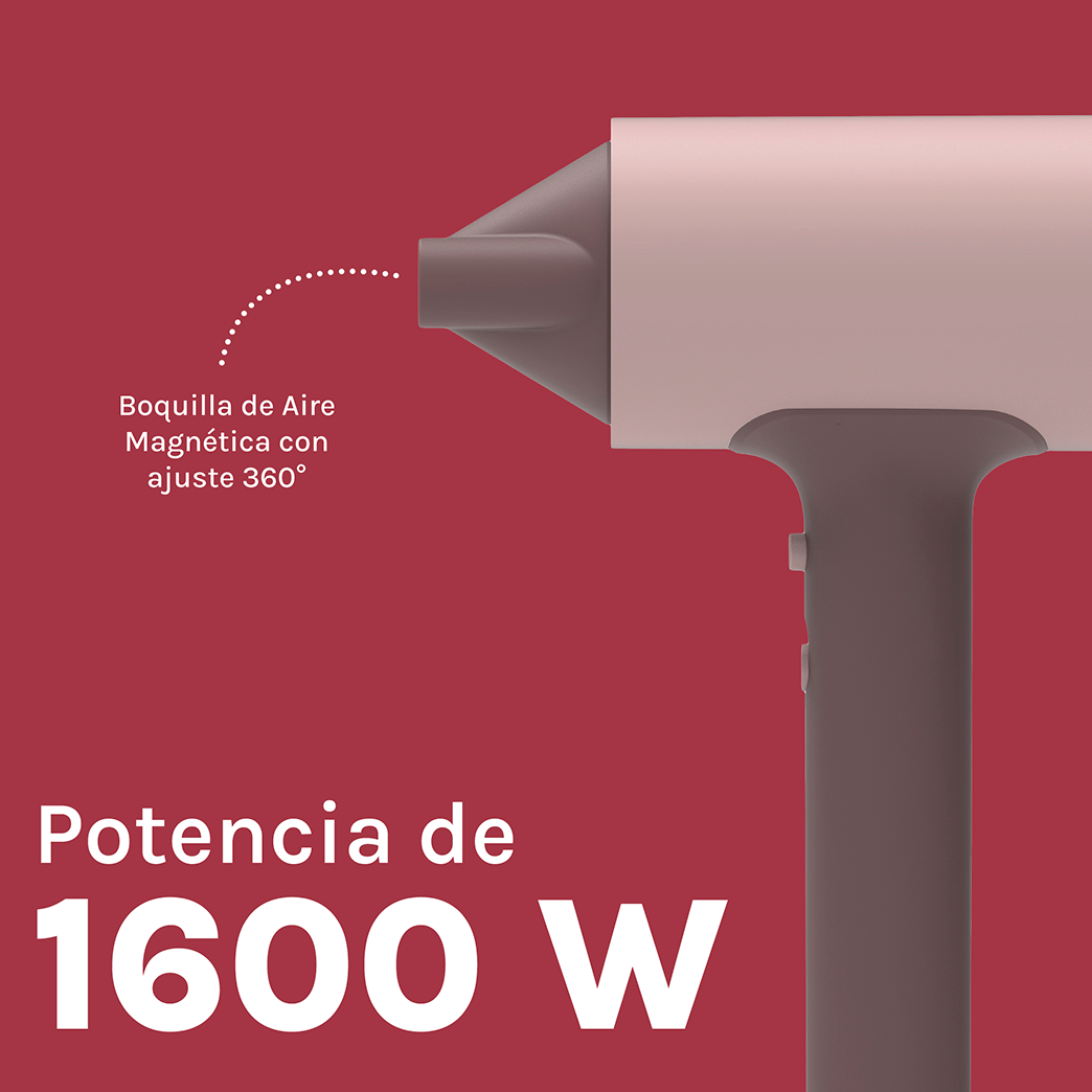 Secador de Pelo Compacto 1600 W Mint