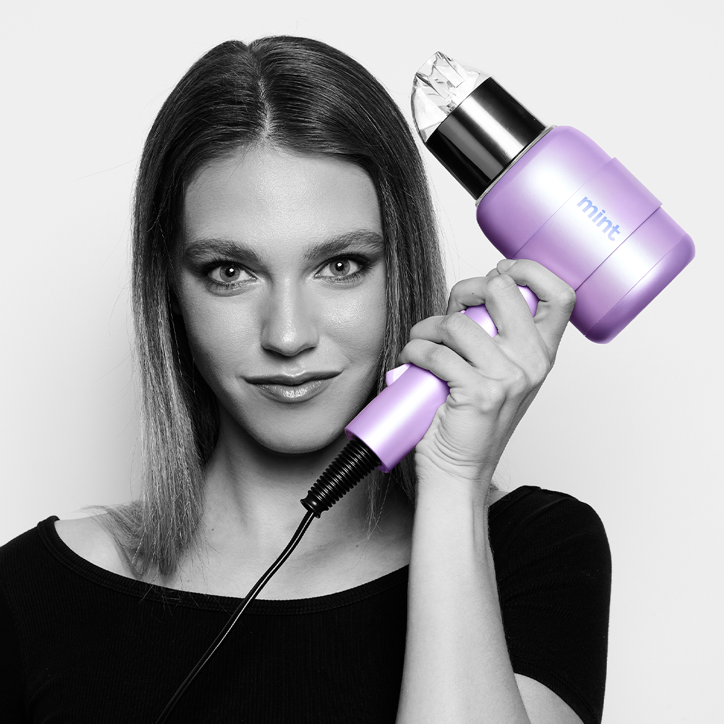 Secador Ionic con Difusor Frizzless  1800W Lila Mint