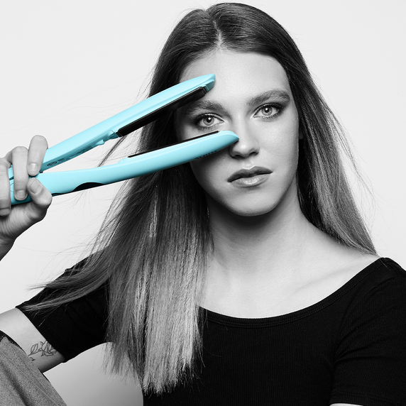 Plancha Alisadora Digital Ceramic turmalina dual V Mint