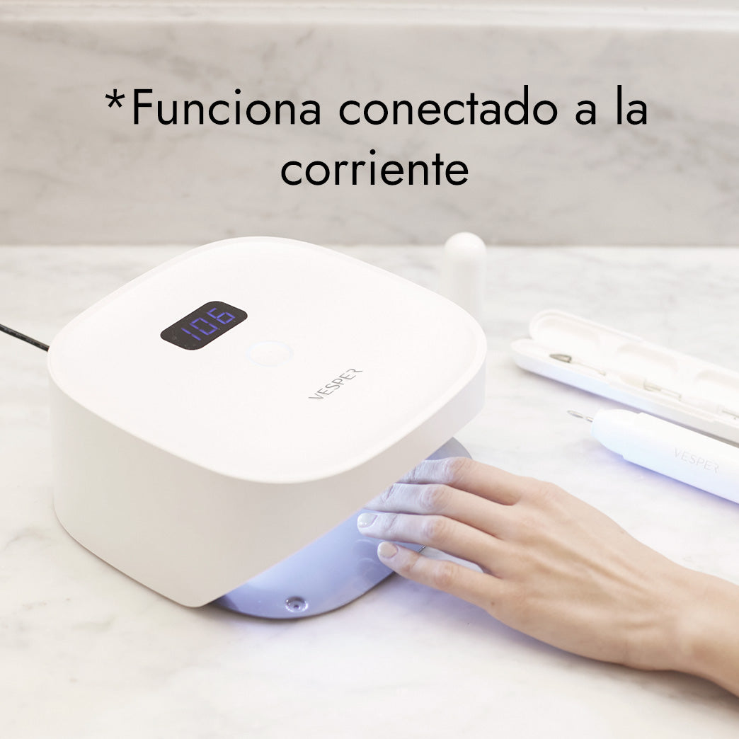 Lámpara de Esmaltado Permanente con Pantalla Digital LED UV Vesper