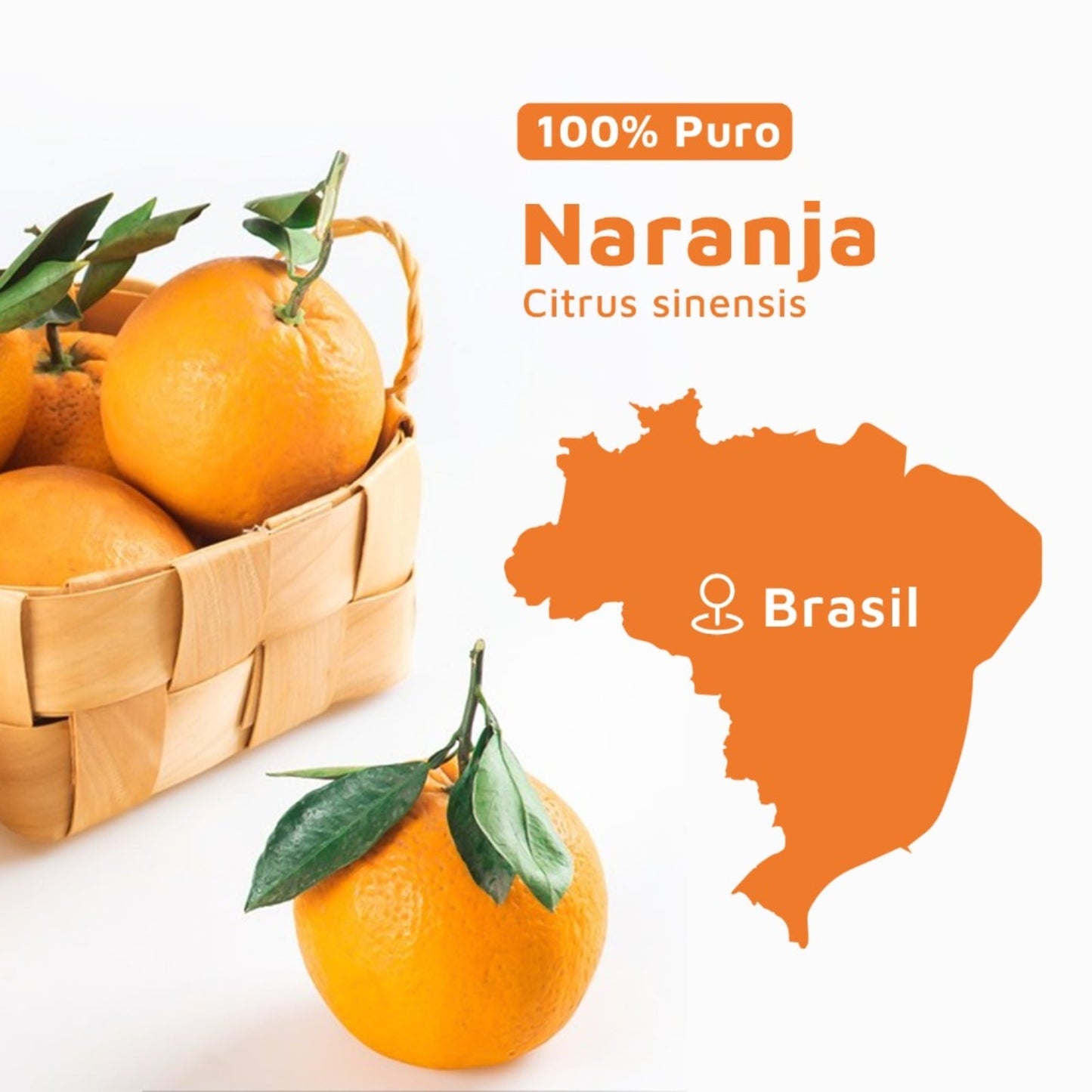 Aceite Esencial de Naranja 100% Puro de 10 ml Unsaid