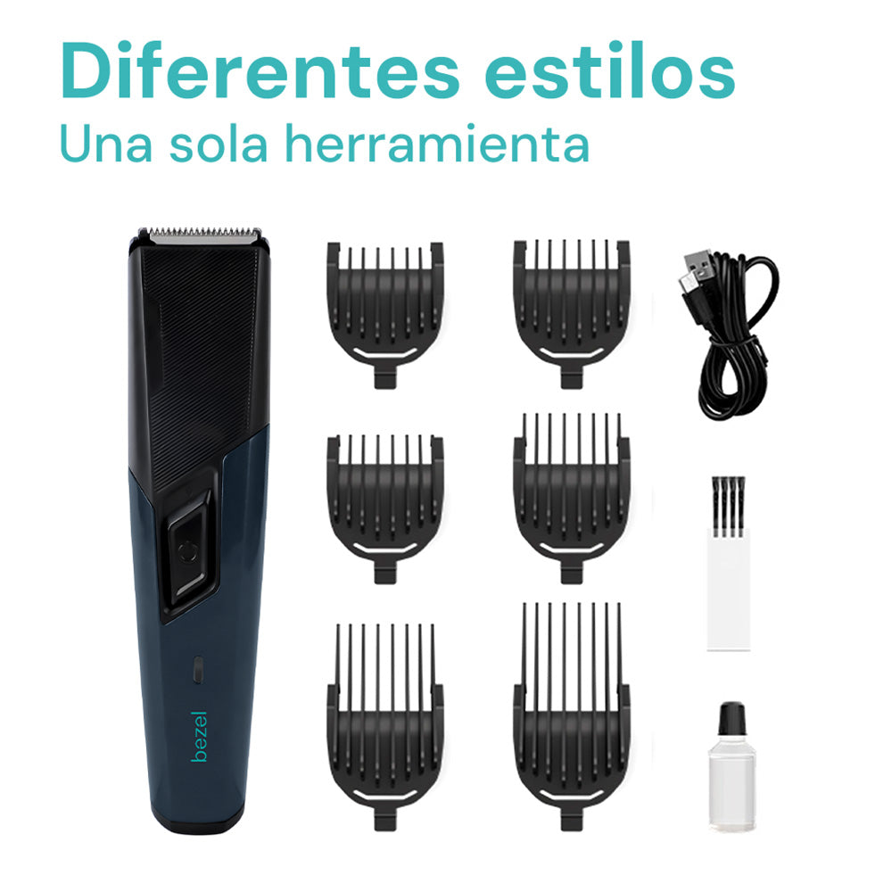 Recortadora De Barba Recargable Bezel
