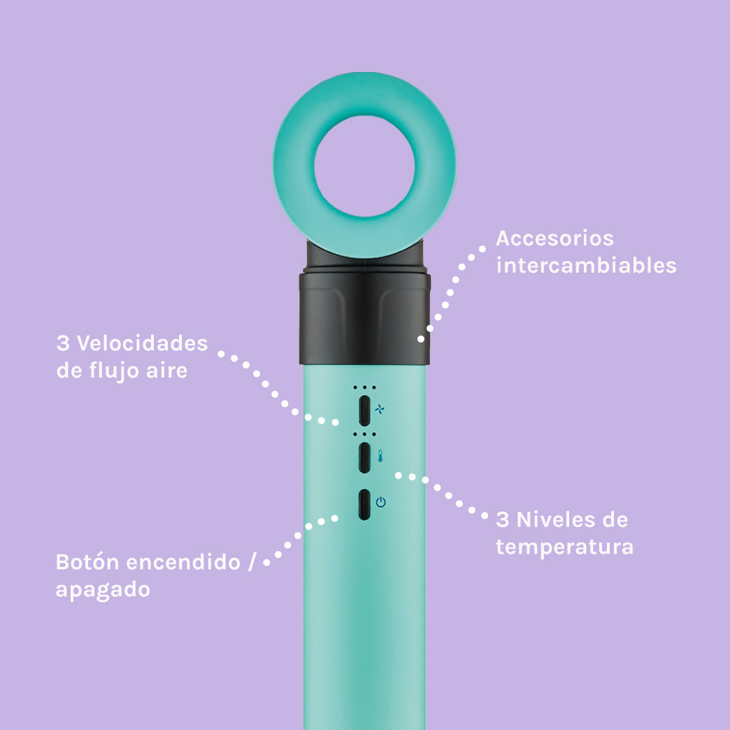 Secador Multistyler 8 en 1 Turquesa Mint