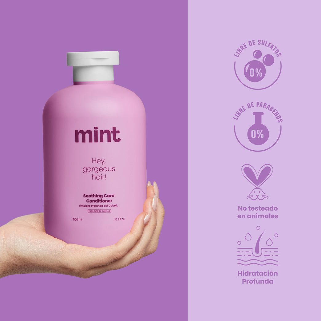 Acondicionador Soothing Care Limpieza Profunda 500ml Mint