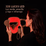 Máscara Facial 3D de Silicona con Fototerapia LED Café Vesper