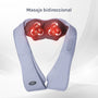 Masajeador de cuello y hombros  Shiatsu con bolso Morado Ozu