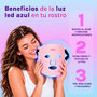 Máscara Facial LED de Fotones 7 en 1 Mint