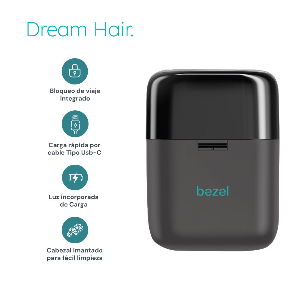 Afeitadora Recargable de Bolsillo Bezel