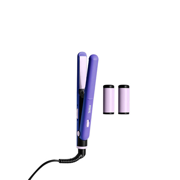 Mini Alisador 2 en 1 Morado Mint