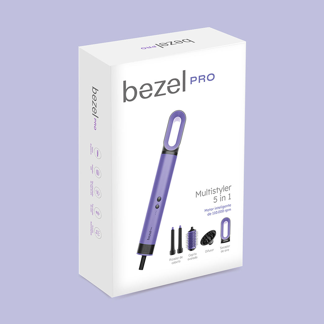 Multistyler 5 en 1 Morado Bezel Pro
