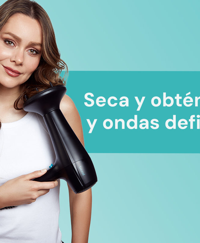 Rizos definidos, con movimiento natural