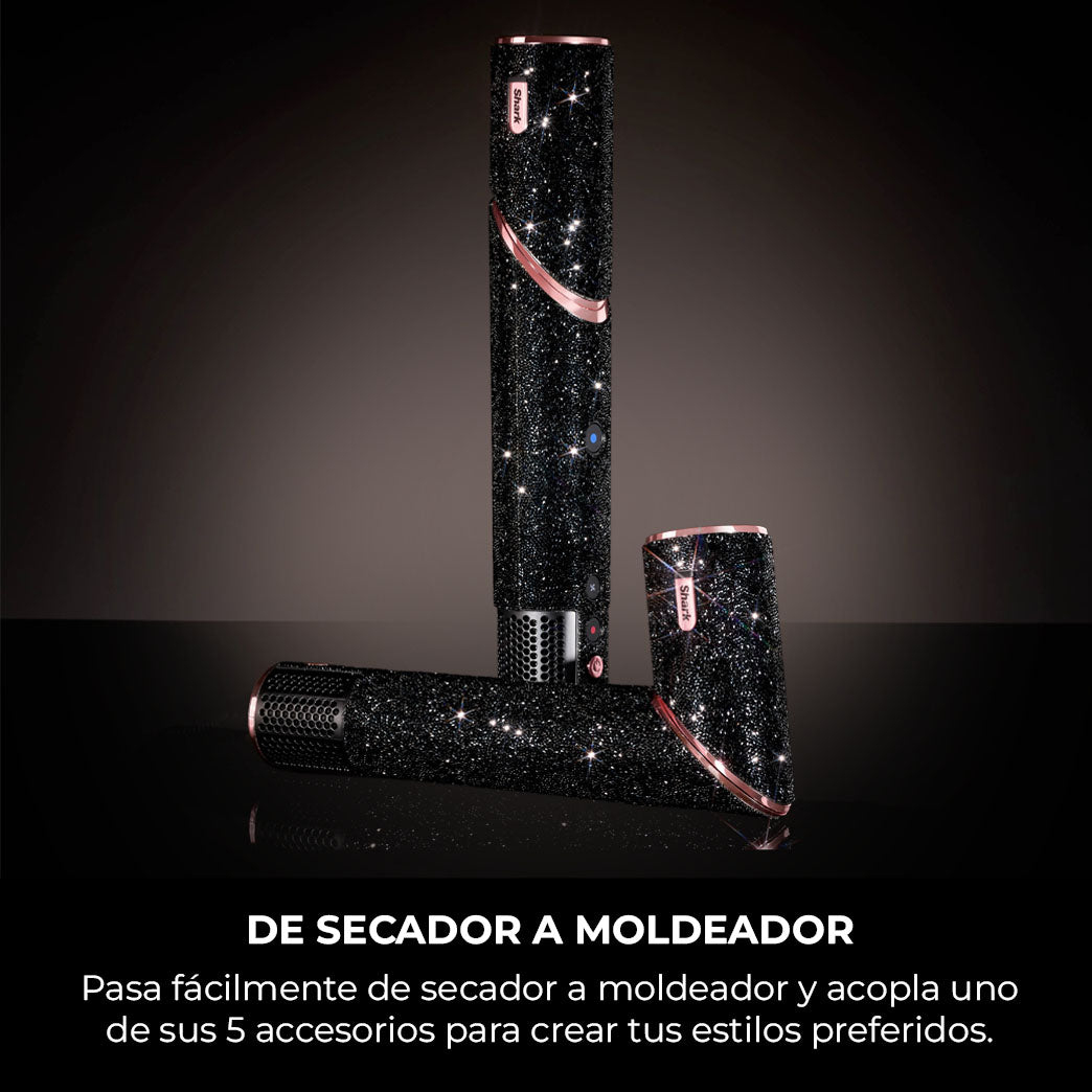 Secador Multistyler Flexstyle 5 en 1 Negro Sparkle HD446JBEU Shark