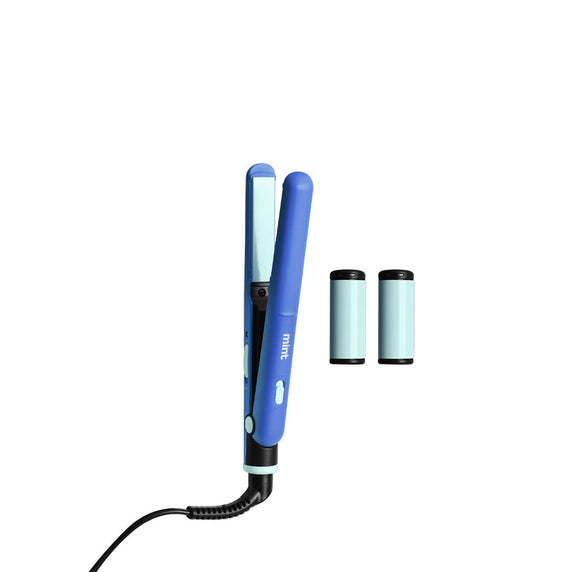 Mini Alisador 2 en 1 Azul Mint