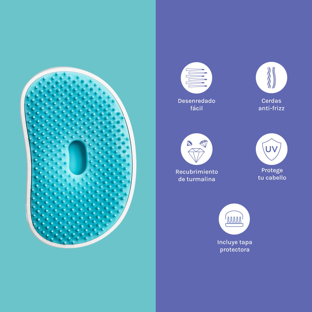 Cepillo Desenredante Turmalina Mint