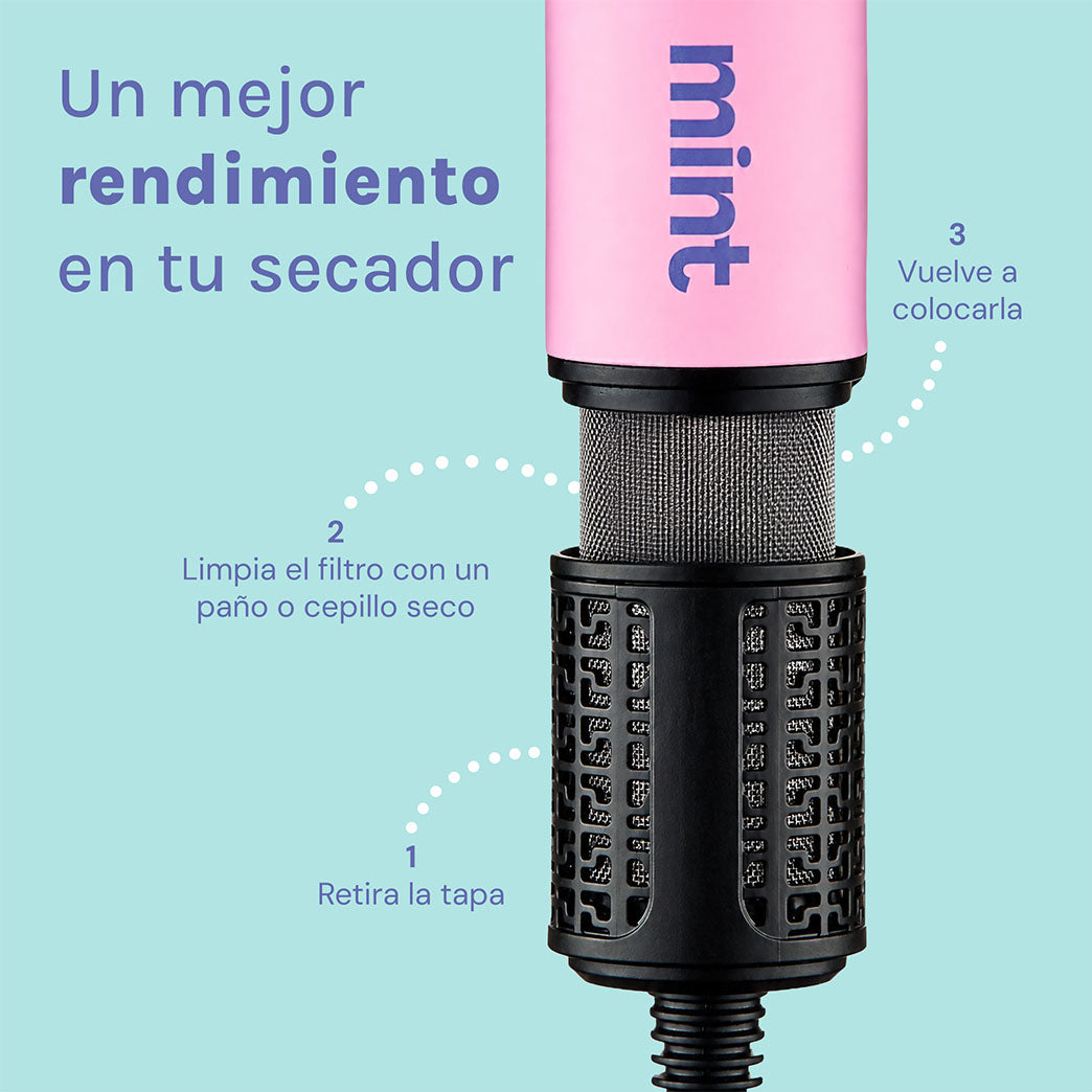 Secador Multistyler 8 en 1 Rosa Mint