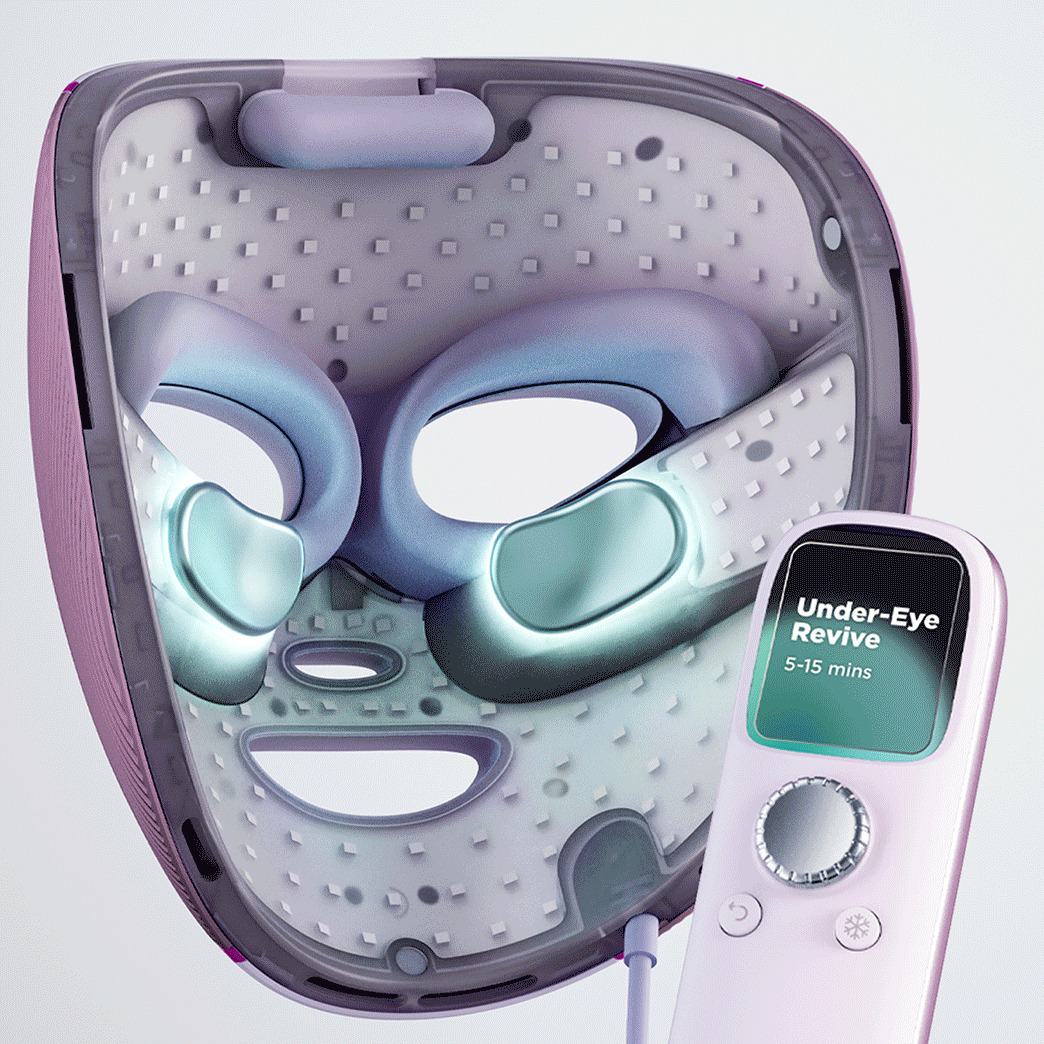 Máscara Facial LED Shark CryoGlow con Enfriamiento