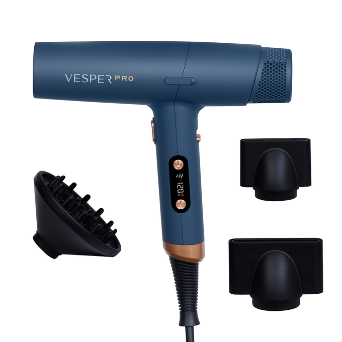 Secador de Pelo Airvolution Profesional 1800W Azul Vesper