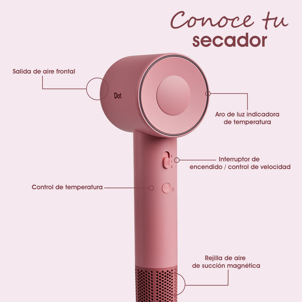 Secador Brushless Dot MOZ Sweden