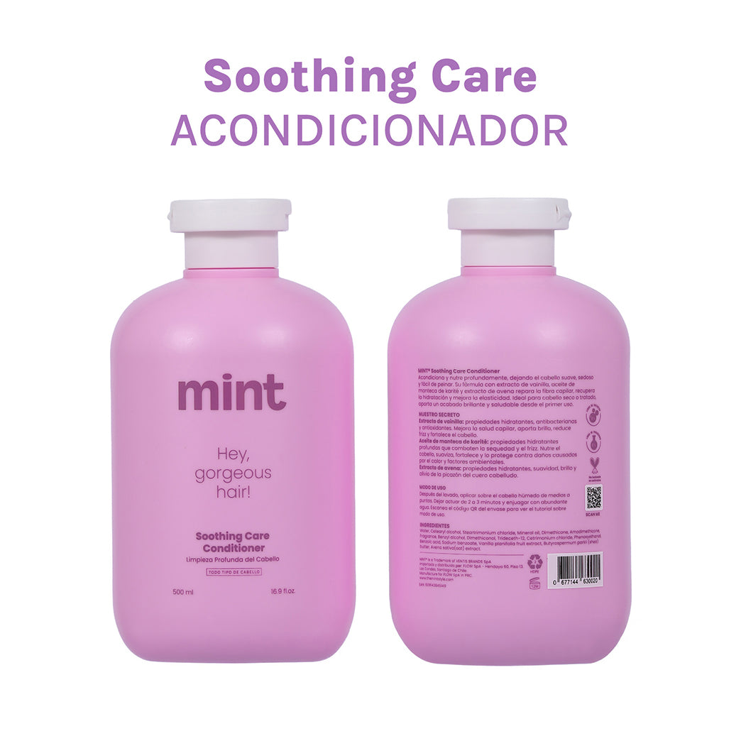 Acondicionador Soothing Care Limpieza Profunda 500ml Mint