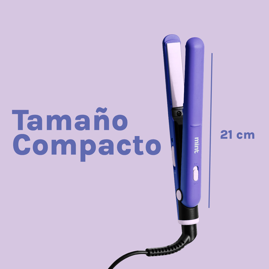 Mini Alisador 2 en 1 Morado Mint