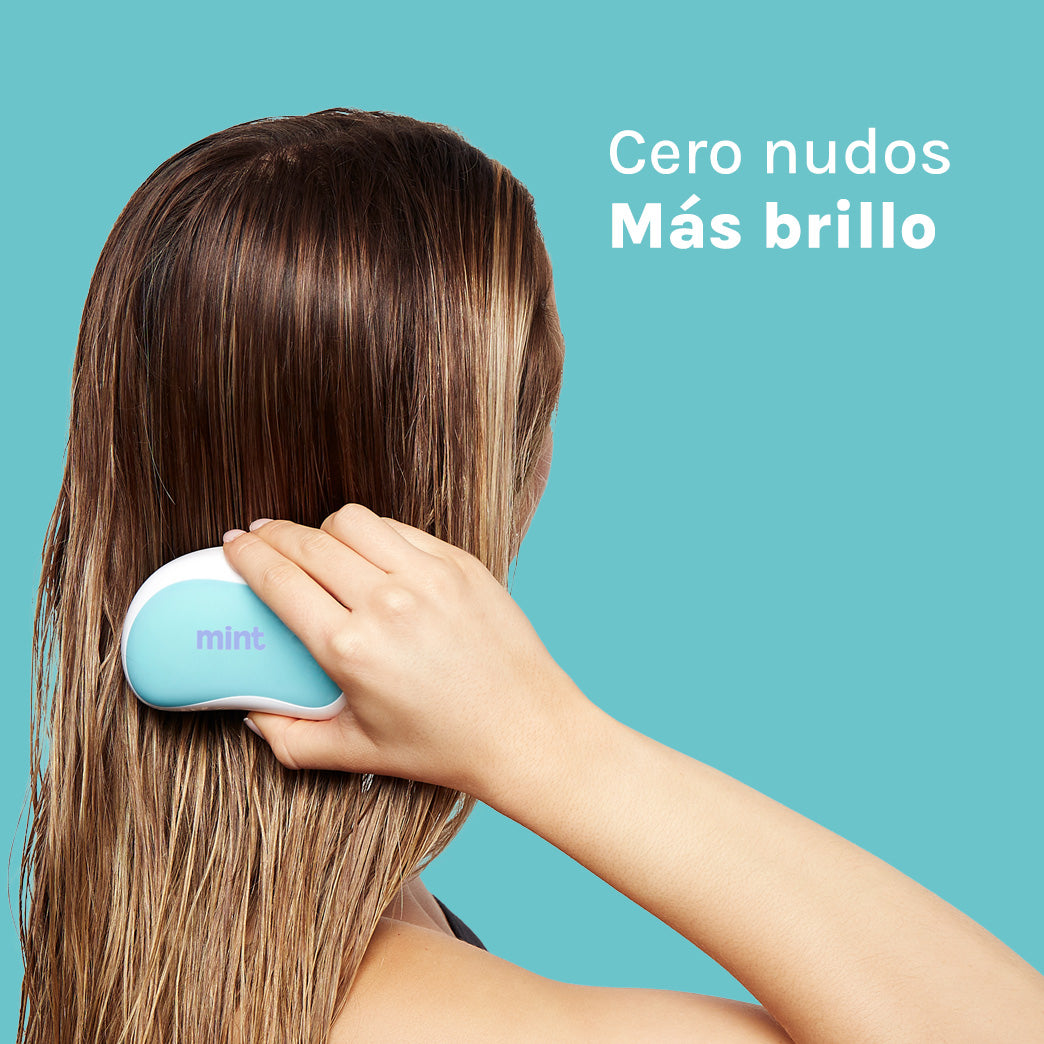 Cepillo Desenredante Turmalina Mint