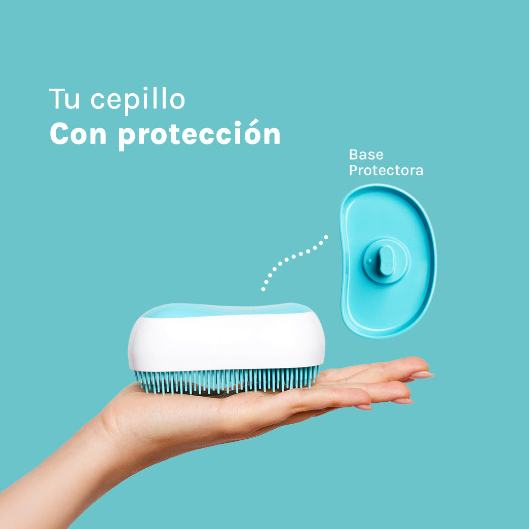 Cepillo Desenredante Turmalina Mint