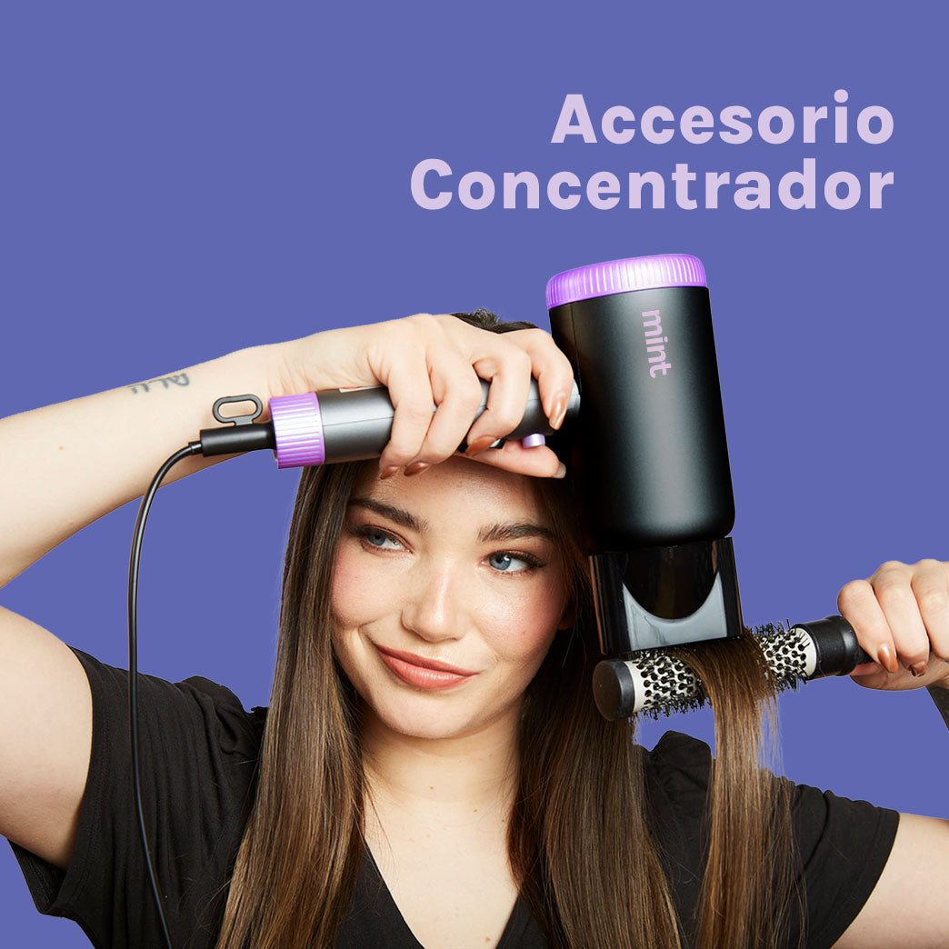 Kit Alisador y Secador con Estuche Mint