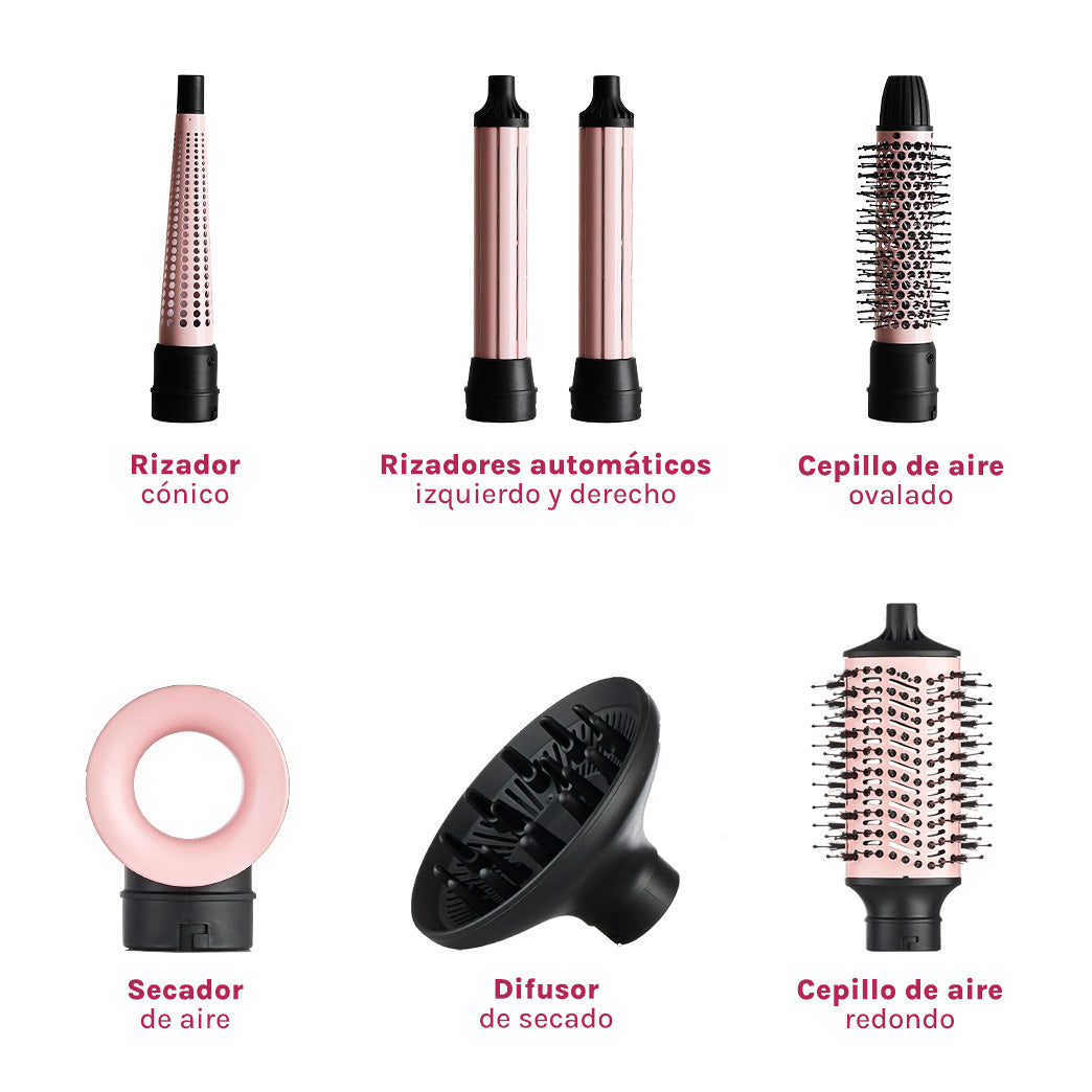 Secador Multistyler 7 en 1 Rosa Mint