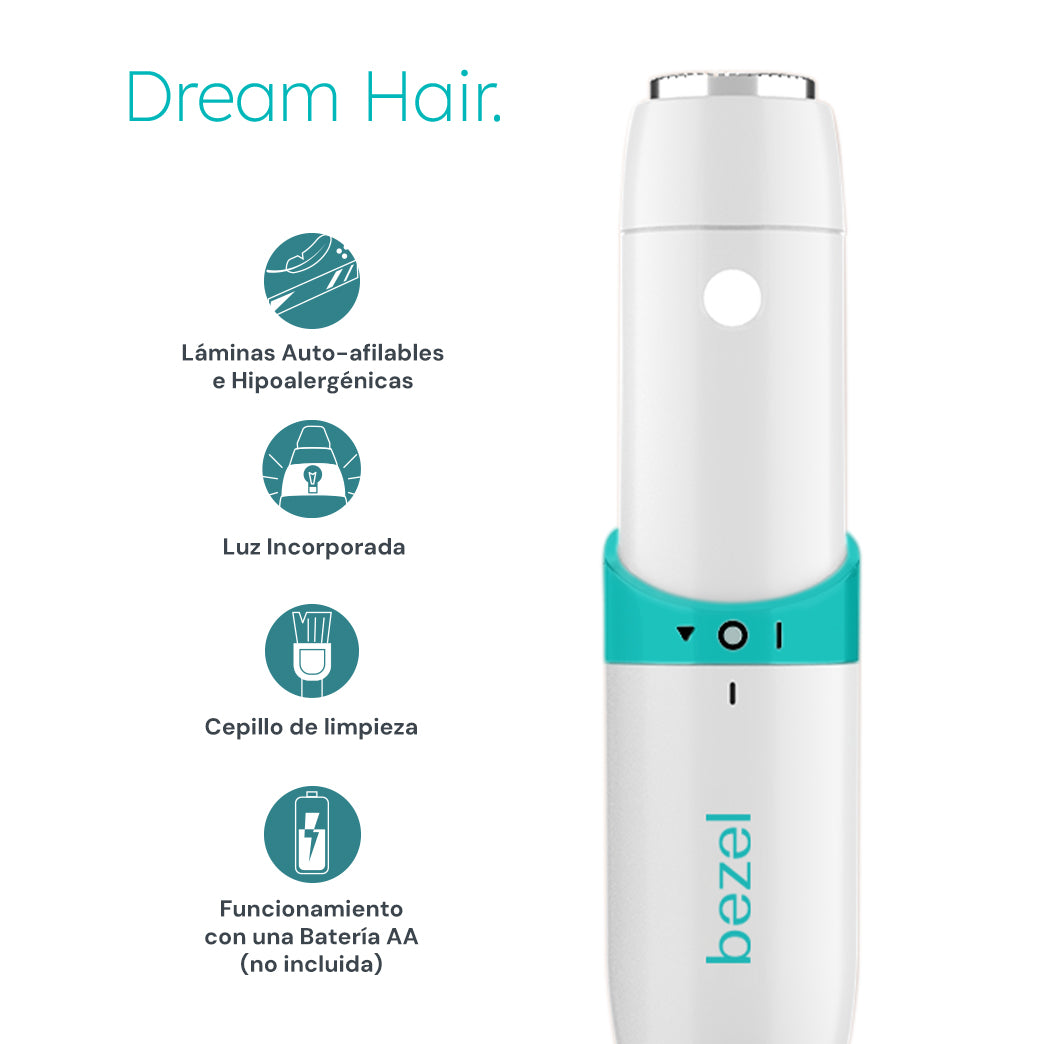 Depiladora Facial Portátil Bezel