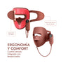 Máscara Facial 3D de Silicona con Fototerapia LED Café Vesper
