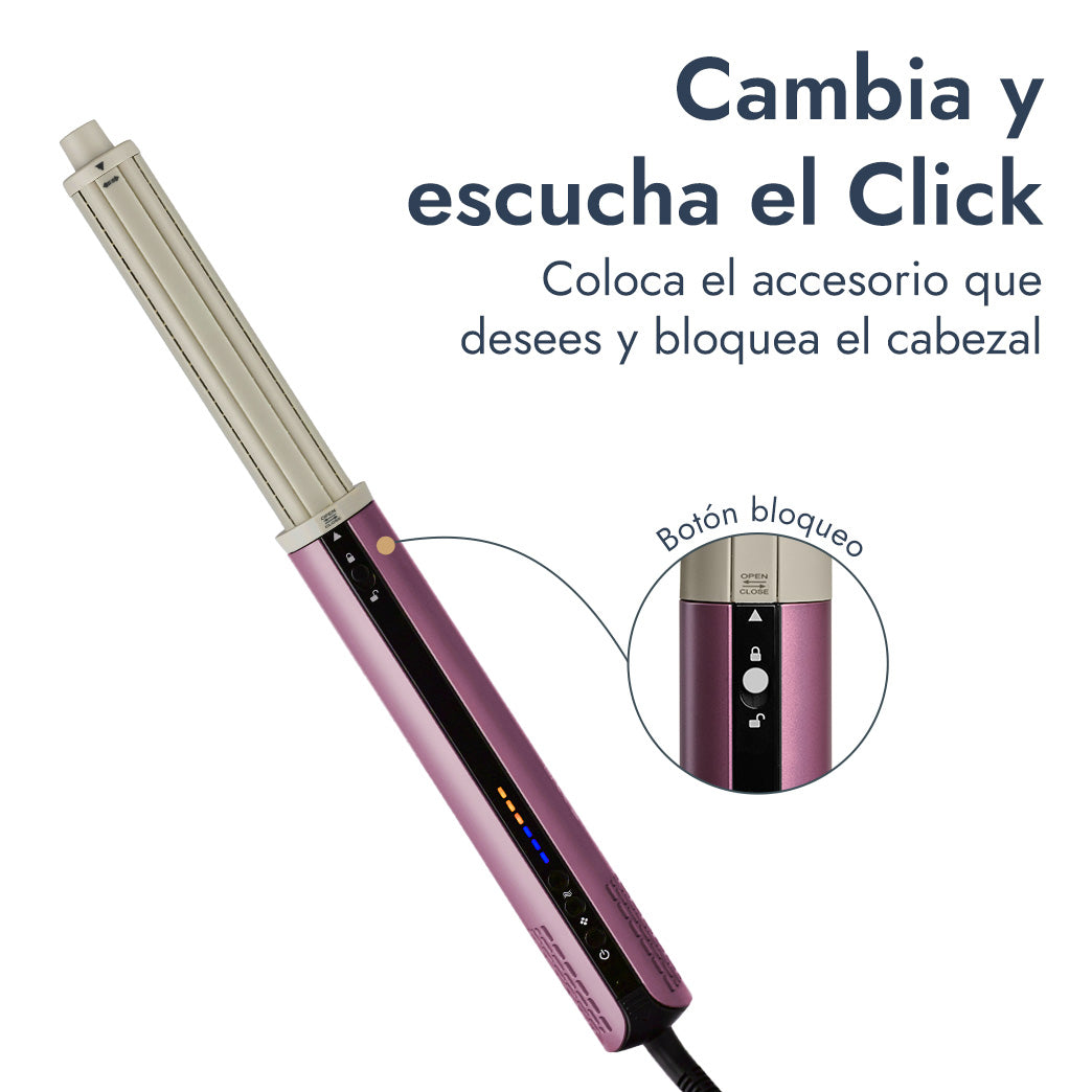 Multistyler con Alisado de Aire 5 en 1 Vesper Pro