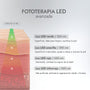Máscara Facial 3D de Silicona con Fototerapia LED Gris Vesper