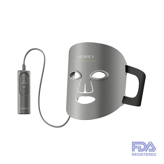 Máscara Facial luz LED Roja Azul e Infrarroja Vesper