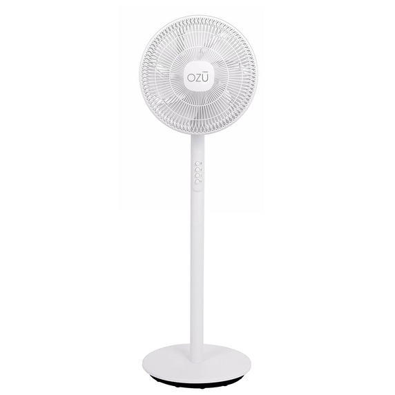 Ventilador Pedestal Blanco 14" 7 aspas Ozu