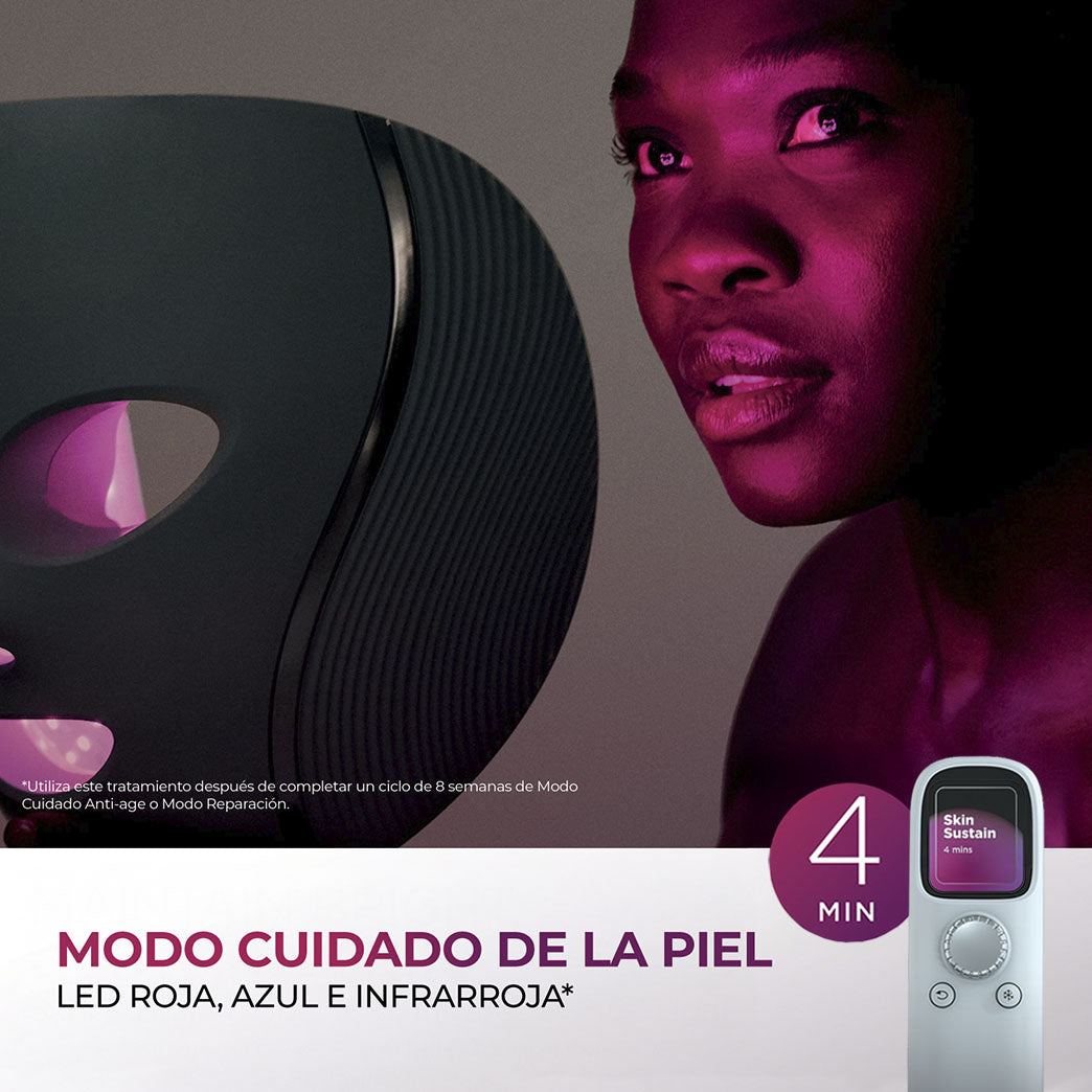 Máscara Facial LED Shark CryoGlow con Enfriamiento