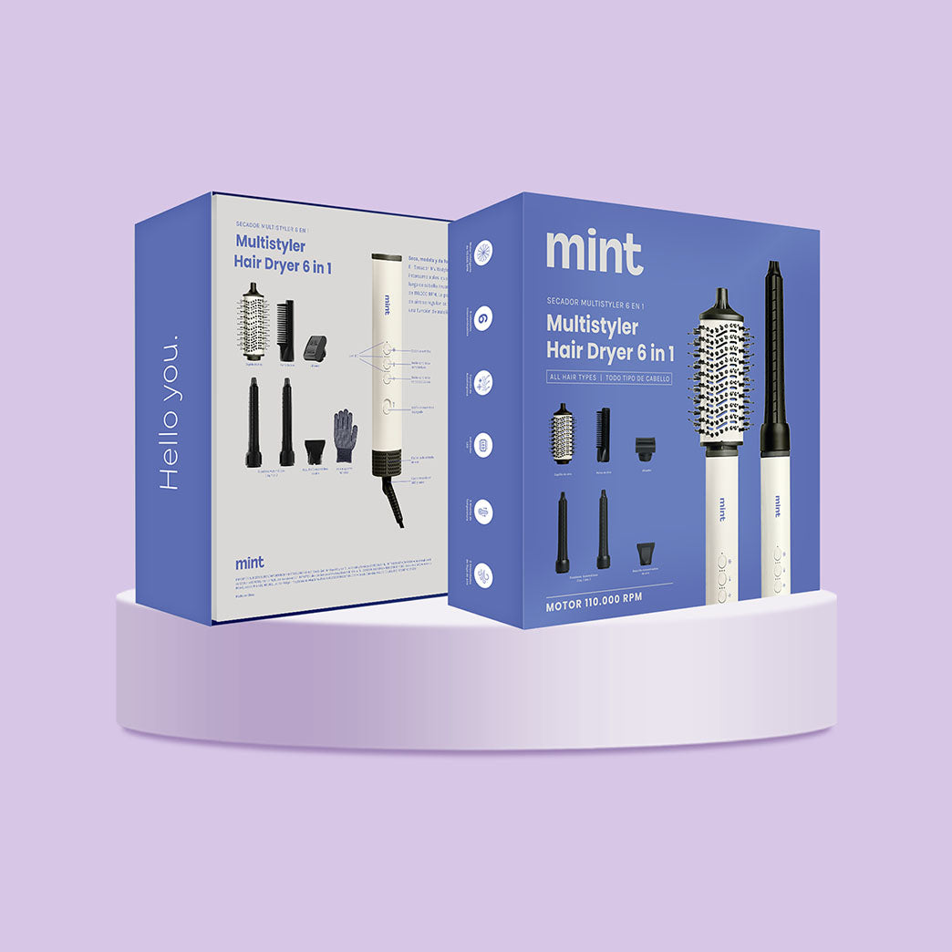 Secador Multistyler 6 en 1 Blanco Mint