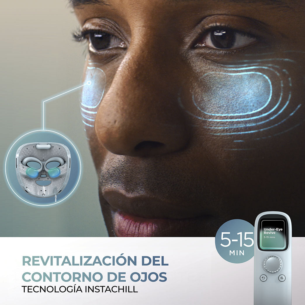Máscara Facial LED Shark CryoGlow con Enfriamiento