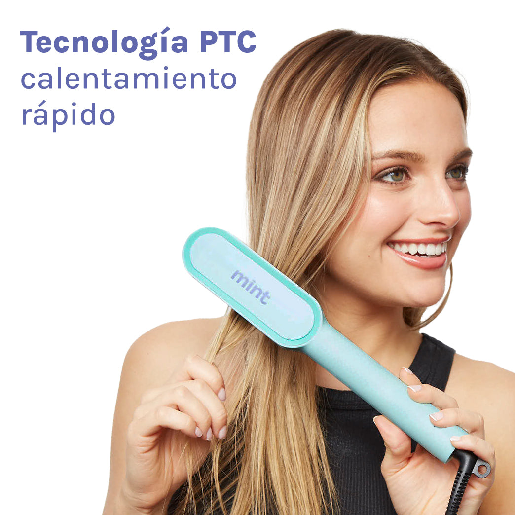Cepillo Alisador de Cabello Mint