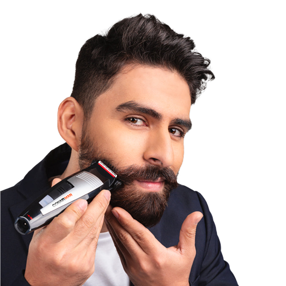 Recortadora para barba y bigote recargable HC7847CL de ConairMan®
